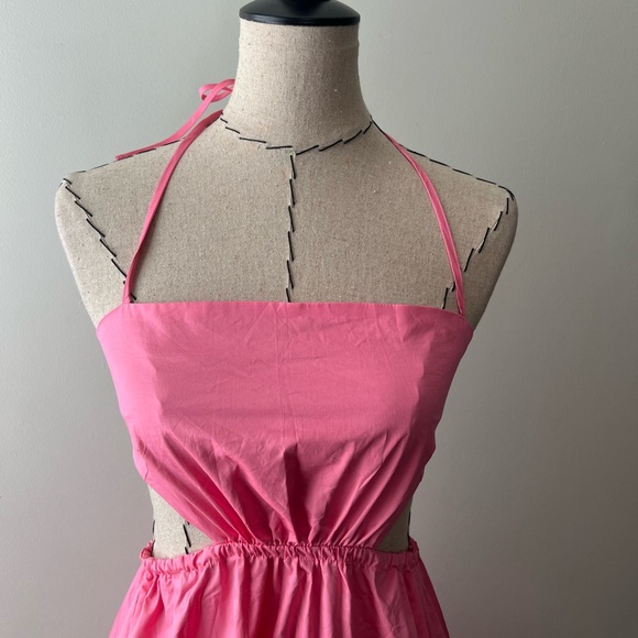 Hello Molly “Should We Go” Pink Maxi dress size Small sz 4 - Picture 7 of 15